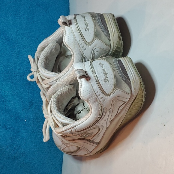 SKECHERS Shape Ups 12322 White Rocker Athletic Sneakers Toning Women's Size 9 - Picture 3 of 9